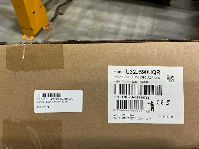Samsung uhd monitor uj59 31.5’’ - afbeelding 3 van  3