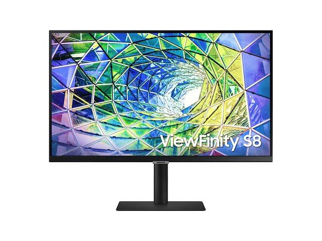 Samsung viewfinity ls27a800unpxen - 4k - ips paneel - usb-c - 90w - 60 hz - in hoogte verstelbaar - 27 inch - afbeelding 1 van  2