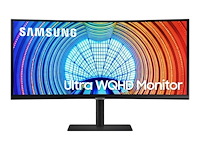 Samsung viewfinity s6 ls34a650ubu - uwqhd va 100hz monitor - 34 inch - afbeelding 1 van  2
