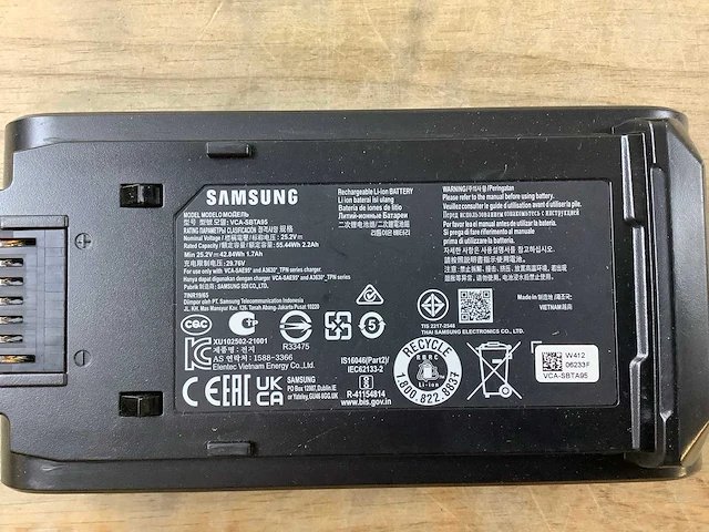 Samsung vs20c9554tk steelstofzuiger - afbeelding 6 van  6