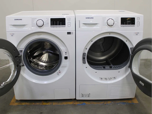 Samsung wasmachine & samsung wasdroger - afbeelding 2 van  8