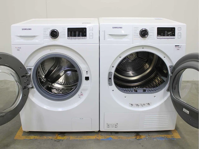 Samsung wasmachine & samsung wasdroger - afbeelding 2 van  8