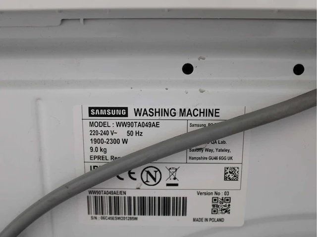 Samsung wasmachine & samsung wasdroger - afbeelding 5 van  8