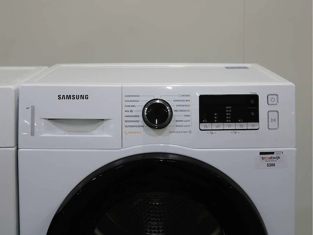 Samsung wasmachine & samsung wasdroger - afbeelding 6 van  8