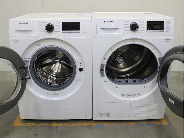 Samsung wasmachine & samsung wasdroger - afbeelding 2 van  8