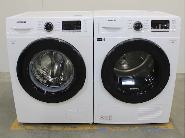 Samsung wasmachine & samsung wasdroger - afbeelding 1 van  8