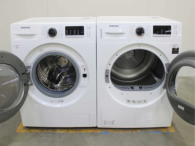 Samsung wasmachine & samsung wasdroger - afbeelding 2 van  8
