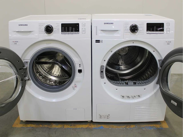 Samsung wasmachine & samsung wasdroger - afbeelding 2 van  8