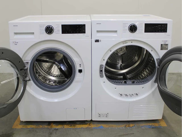 Samsung wasmachine & samsung wasdroger - afbeelding 2 van  8