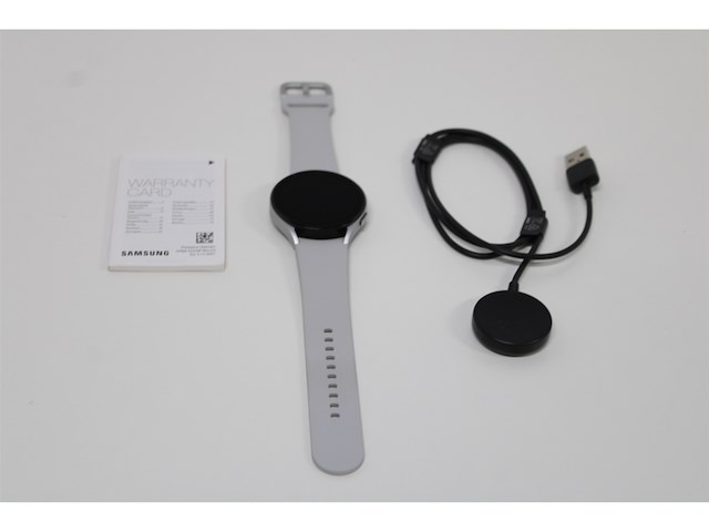 Samsung watch 4 44 mm zilver - afbeelding 4 van  4