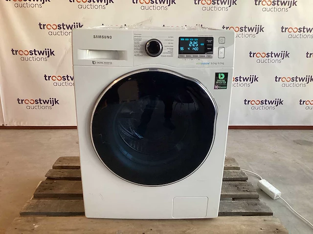 Samsung wd80j6400awen wasmachine - afbeelding 1 van  5
