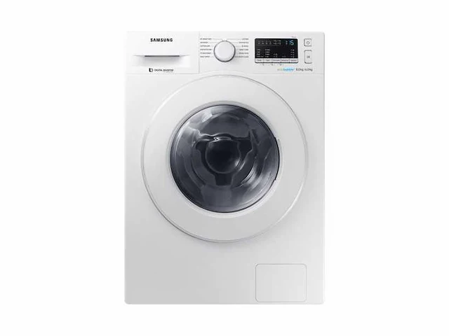 Samsung wd80m4b53iw was-droogcombinatie vrijstaand voorbelading wit - afbeelding 1 van  7