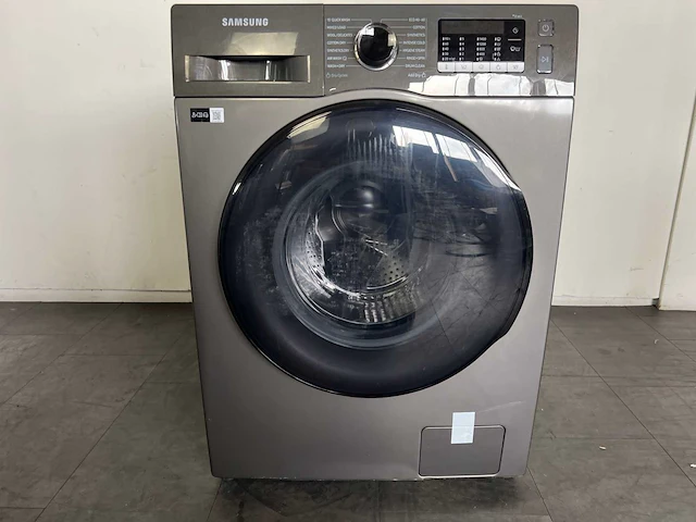 Samsung wd90ta046bx was-droogcombinatie vrijstaand voorbelading zilver e - afbeelding 4 van  16