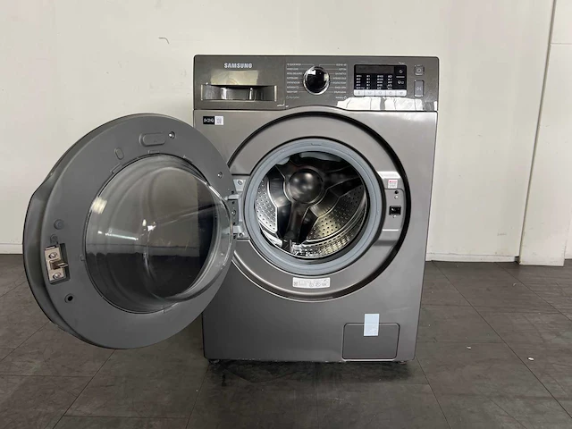 Samsung wd90ta046bx was-droogcombinatie vrijstaand voorbelading zilver e - afbeelding 5 van  16