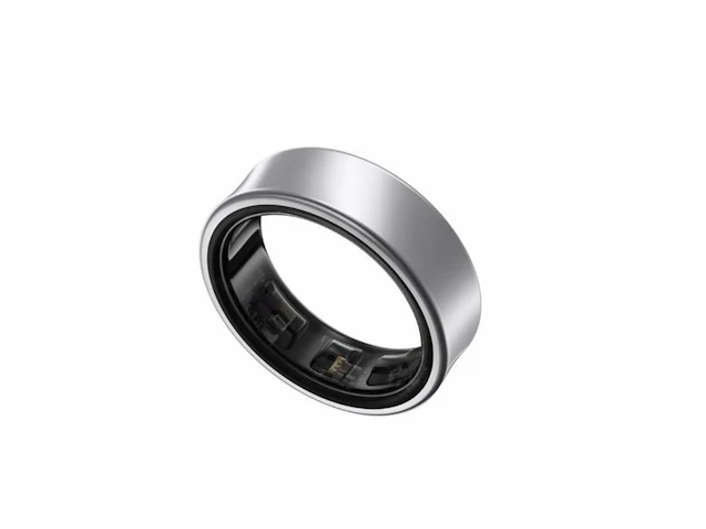 Samsung wearable sm-q500nzsaeub galaxy ring titanium silver size 10 activiteitsmeter - afbeelding 1 van  2