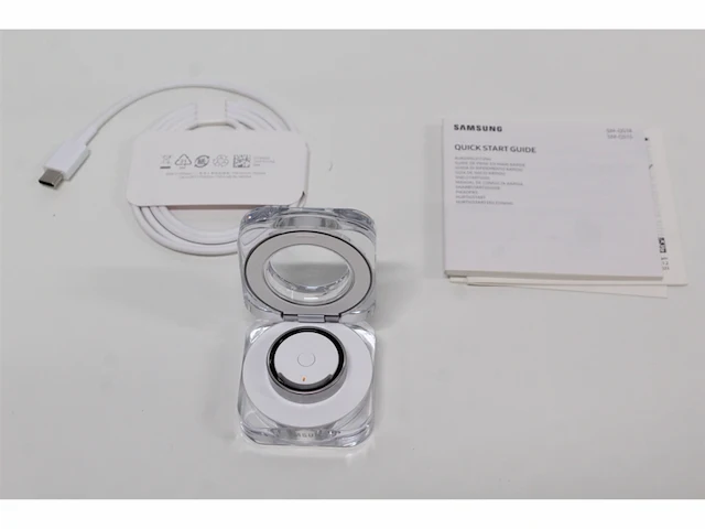 Samsung wearable sm-q500nzsaeub galaxy ring titanium silver size 10 activiteitsmeter - afbeelding 2 van  2