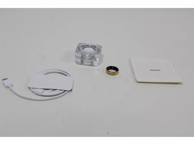 Samsung wearable sm-q509nzdaeub ring titanium gold size 9 activiteitsmeter - afbeelding 2 van  2