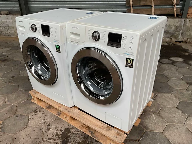 Samsung wf12f9e6p4w wasmachine (2x) - afbeelding 2 van  8