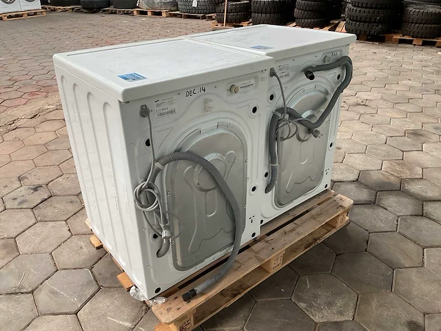 Samsung wf12f9e6p4w wasmachine (2x) - afbeelding 3 van  8
