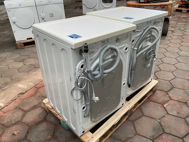 Samsung wf12f9e6p4w wasmachine (2x) - afbeelding 3 van  8