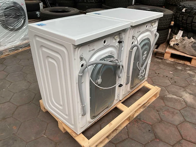 Samsung wf90f5e5p4w wasmachine (2x) - afbeelding 3 van  8