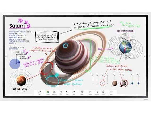 Samsung wm55b interactive display flip 55’’ - afbeelding 2 van  3