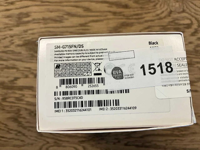 Samsung xcover pro 64gb zwart - afbeelding 7 van  7