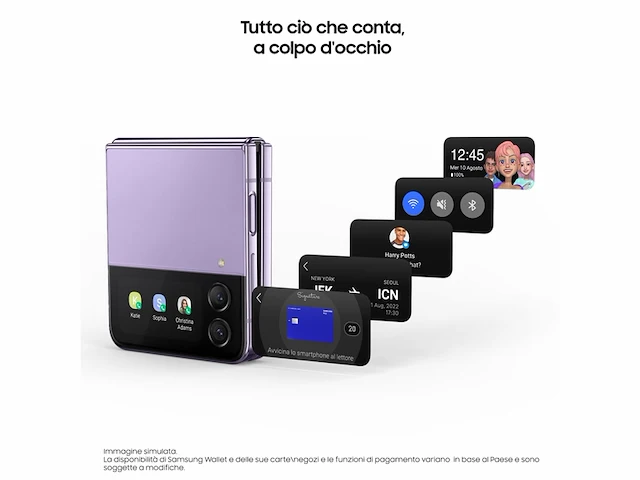 Samsung z flip4 smartphone 5g, opvouwbaar 256 gb dynamic amoled 2x 6.7/super amoled paars - afbeelding 3 van  6