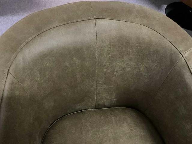 San marcello coffeechair lederen fauteuil (2x) - afbeelding 5 van  5