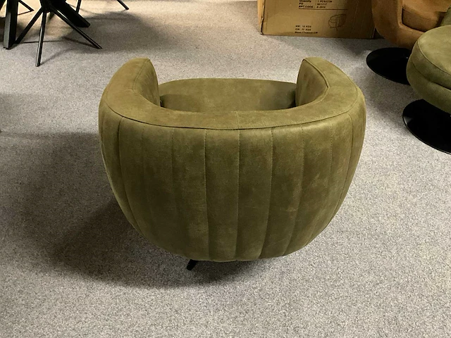 San marcello coffeechair lederen fauteuil (2x) - afbeelding 3 van  5