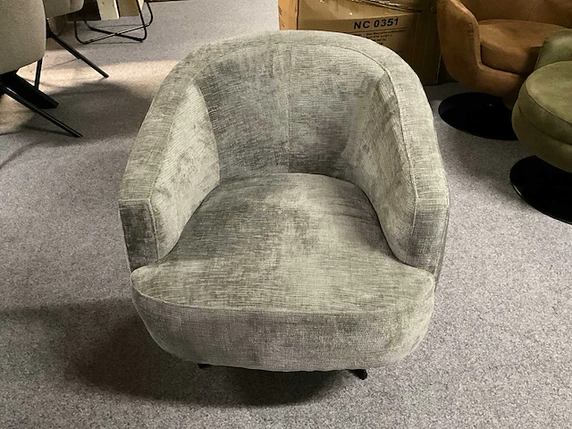 San marcello coffeechair stoffen fauteuil (2x) - afbeelding 1 van  5