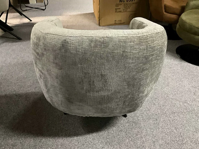San marcello coffeechair stoffen fauteuil (2x) - afbeelding 3 van  5