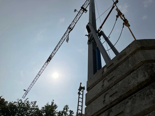 San marco sm 27.180 mobiele torenkraan - bouwkraan 27m - afbeelding 9 van  19
