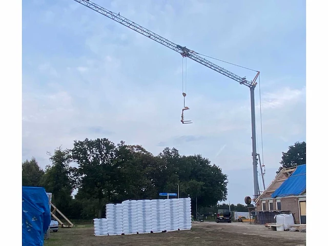 San marco sm 27.180 mobiele torenkraan - bouwkraan 27m - afbeelding 1 van  19