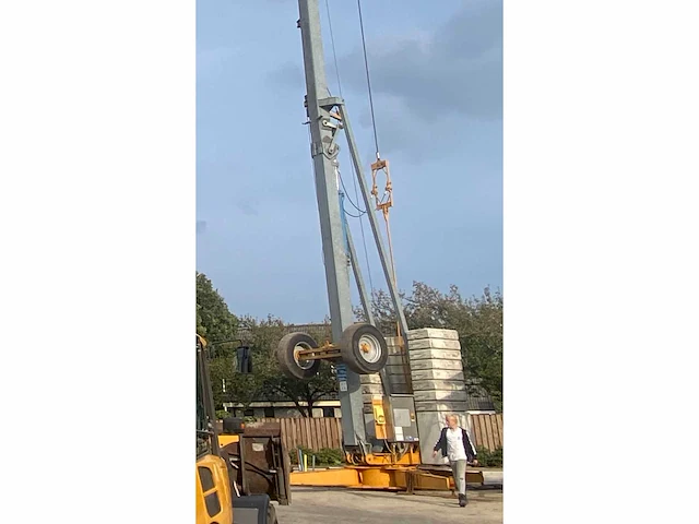 San marco sm 27.180 mobiele torenkraan - bouwkraan 27m - afbeelding 12 van  19