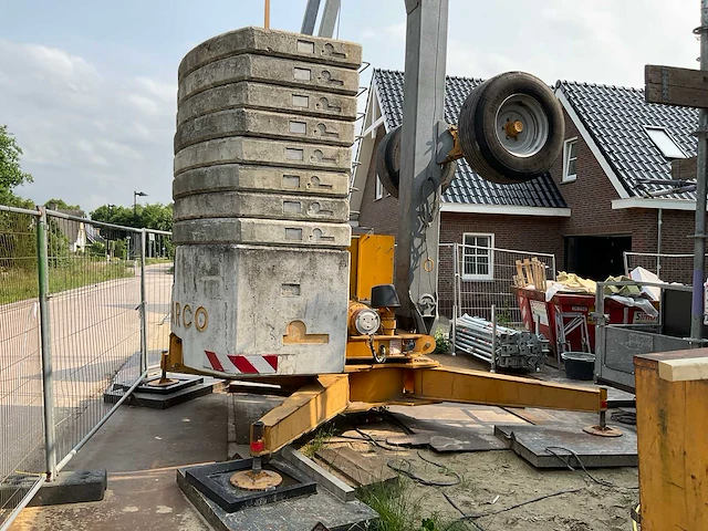 San marco sm 27.180 mobiele torenkraan - bouwkraan 27m - afbeelding 18 van  19