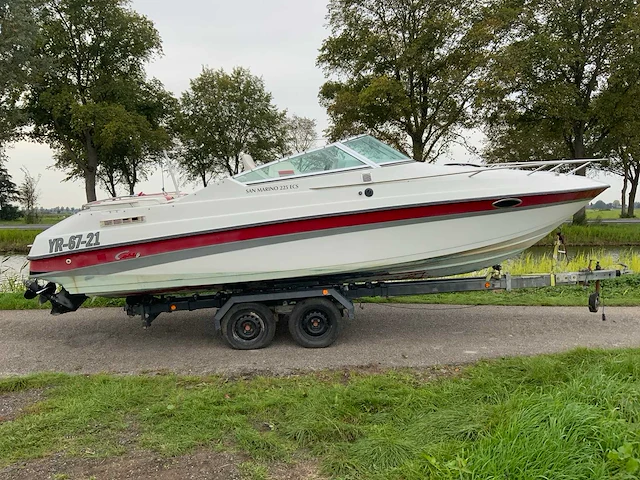 San marino 225 ecs speedboot - afbeelding 49 van  52