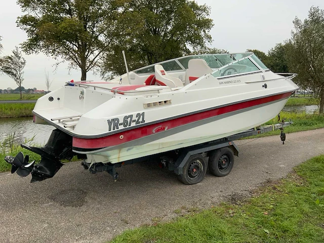 San marino 225 ecs speedboot - afbeelding 50 van  52