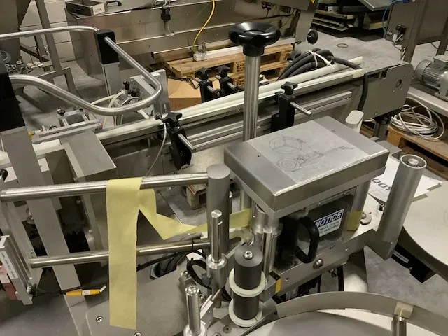 Sancoa pvr-1000l wrap around labeler - afbeelding 5 van  25