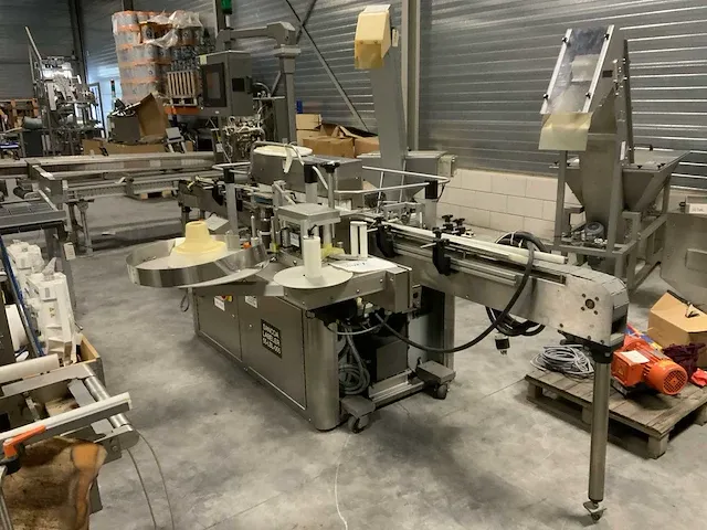 Sancoa pvr-1000l wrap around labeler - afbeelding 1 van  25