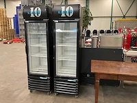 Sanden intercool pdm-450rax glasdeur koelkast - afbeelding 1 van  5