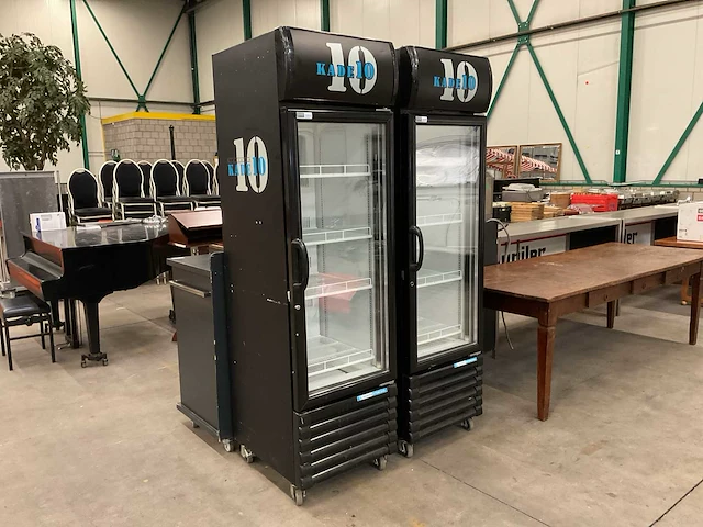 Sanden intercool pdm-450rax glasdeur koelkast - afbeelding 1 van  4