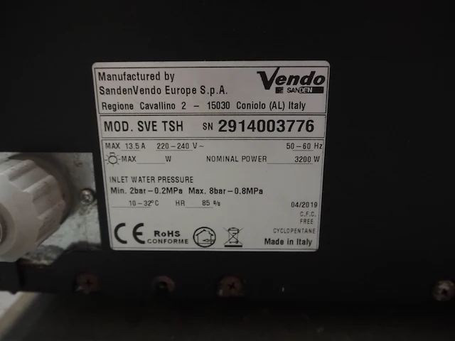 Sandenvendo europe s.p.a. - afbeelding 9 van  9