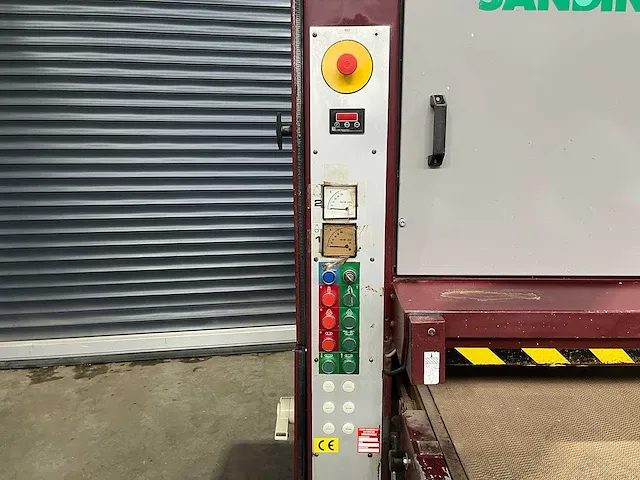 Sandingmaster - sa 2200 wg - breedbandschuurmachine - 1995 - afbeelding 15 van  20