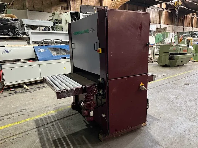 Sandingmaster - sa 2200 wg - breedbandschuurmachine - 1995 - afbeelding 17 van  20