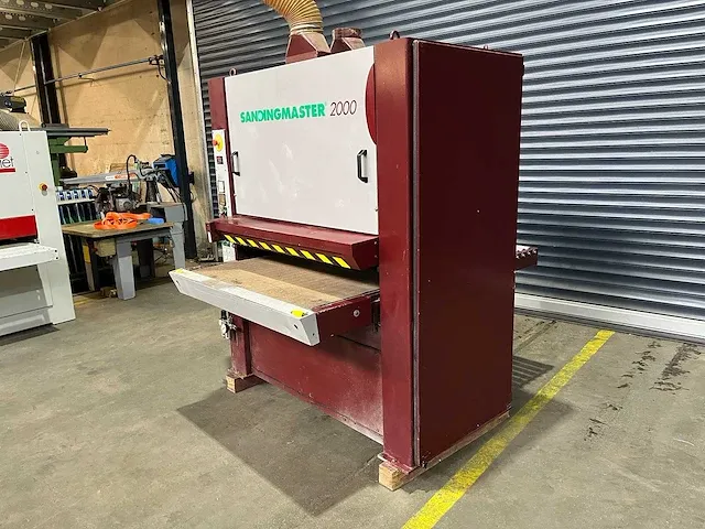 Sandingmaster - sa 2200 wg - breedbandschuurmachine - 1995 - afbeelding 19 van  20