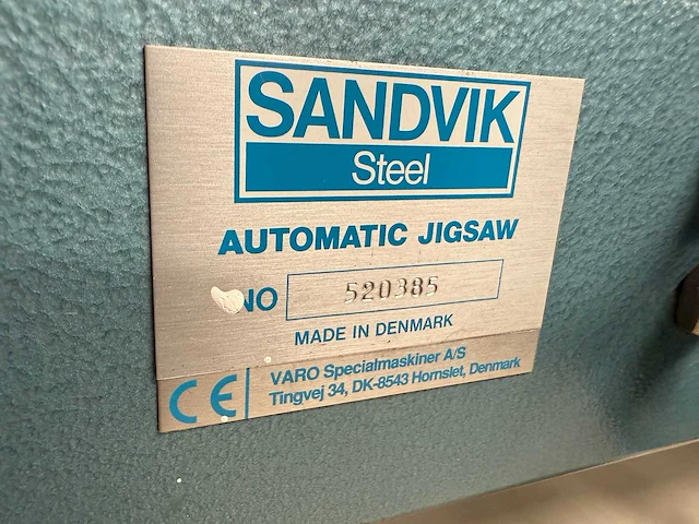 Sandvik - lintzaagmachine - afbeelding 8 van  8