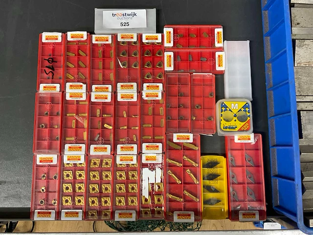 Sandvik partij wisselplaten - afbeelding 1 van  1