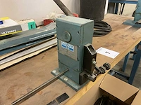 Sandvik steel werktafel met diverse metaalbewerkingsmachines (2x) - afbeelding 2 van  19