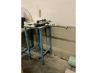 Sandvik steel werktafel met diverse metaalbewerkingsmachines (2x) - afbeelding 13 van  19